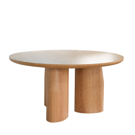 1.5M Round Dining Table | Natural | Myka Home