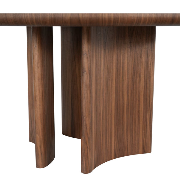 1.5M Round Dining Table | Walnut | Myka Home