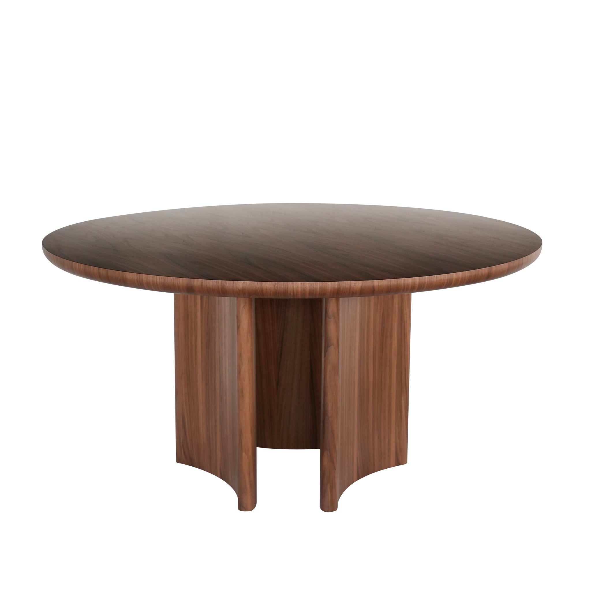 1.5M Round Dining Table | Walnut | Myka Home