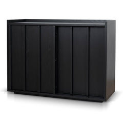 100cm Sideboard Unit | Full Black | Myka Home