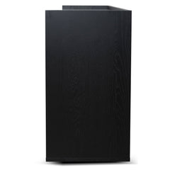 2m Sideboard Unit | Full Black | Myka Home