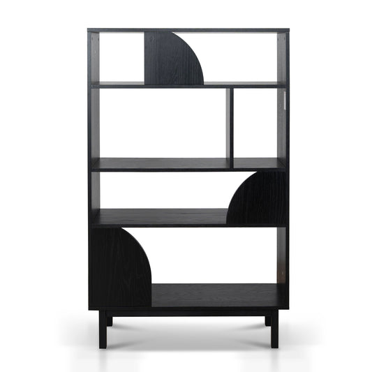 160cm (H) Book Shelf | Full Black | Myka Home