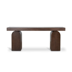 1.9m New Elm Console Table | Walnut | Myka Home