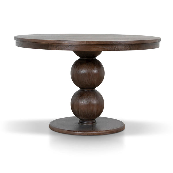 1.2M Round Elm Dining Table | Walnut | Myka Home