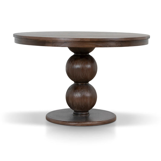 1.2M Round Elm Dining Table | Walnut | Myka Home