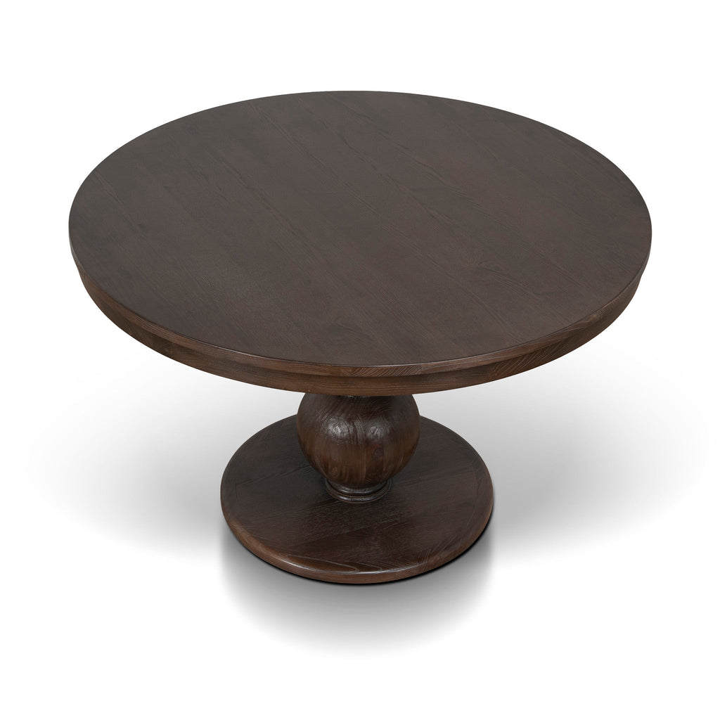 1.2M Round Elm Dining Table | Walnut | Myka Home