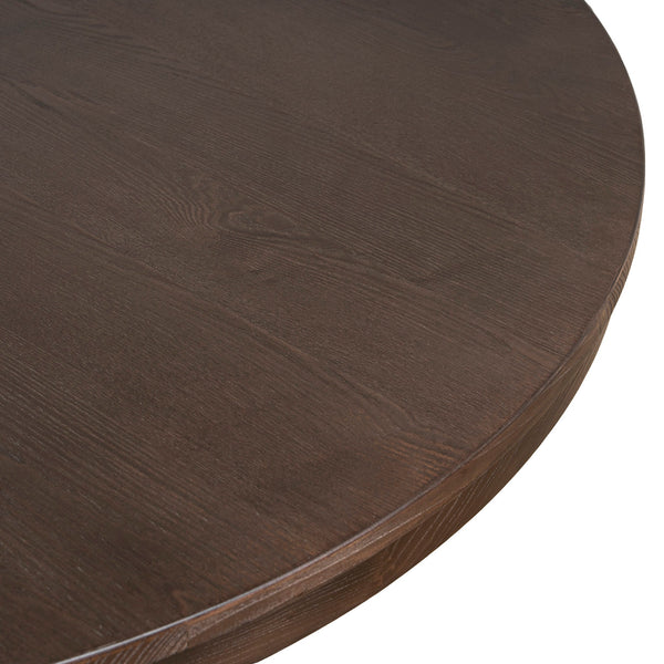 1.2M Round Elm Dining Table | Walnut | Myka Home