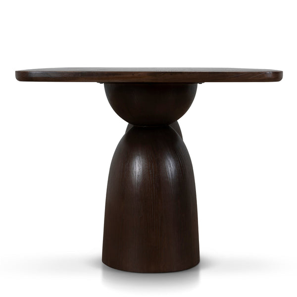 2.2m Elm Dining Table | Walnut | Myka Home - View 4
