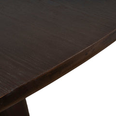 2.2m Elm Dining Table | Walnut | Myka Home