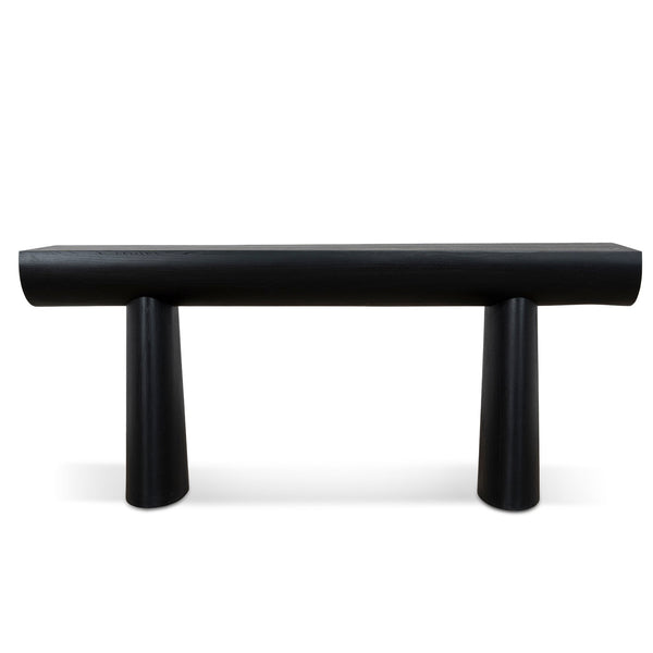 180cm Elm Console Table | Full Black | Myka Home - View 2