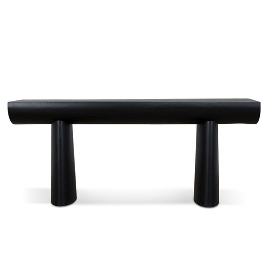 180cm Elm Console Table | Full Black | Myka Home