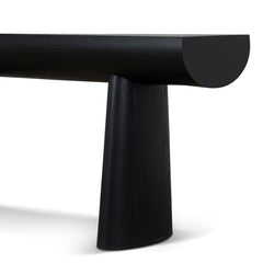 180cm Elm Console Table | Full Black | Myka Home