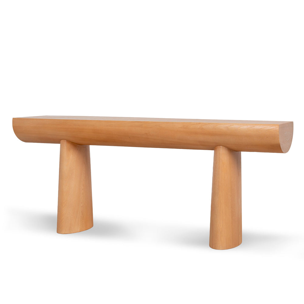 180cm Elm Console Table | Natural | Myka Home