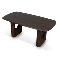 180cm Elm Dining Table | Walnut | Myka Home