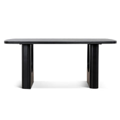 1.8M Elm Dining Table | Full Black | Myka Home