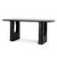 1.8M Elm Dining Table | Full Black | Myka Home