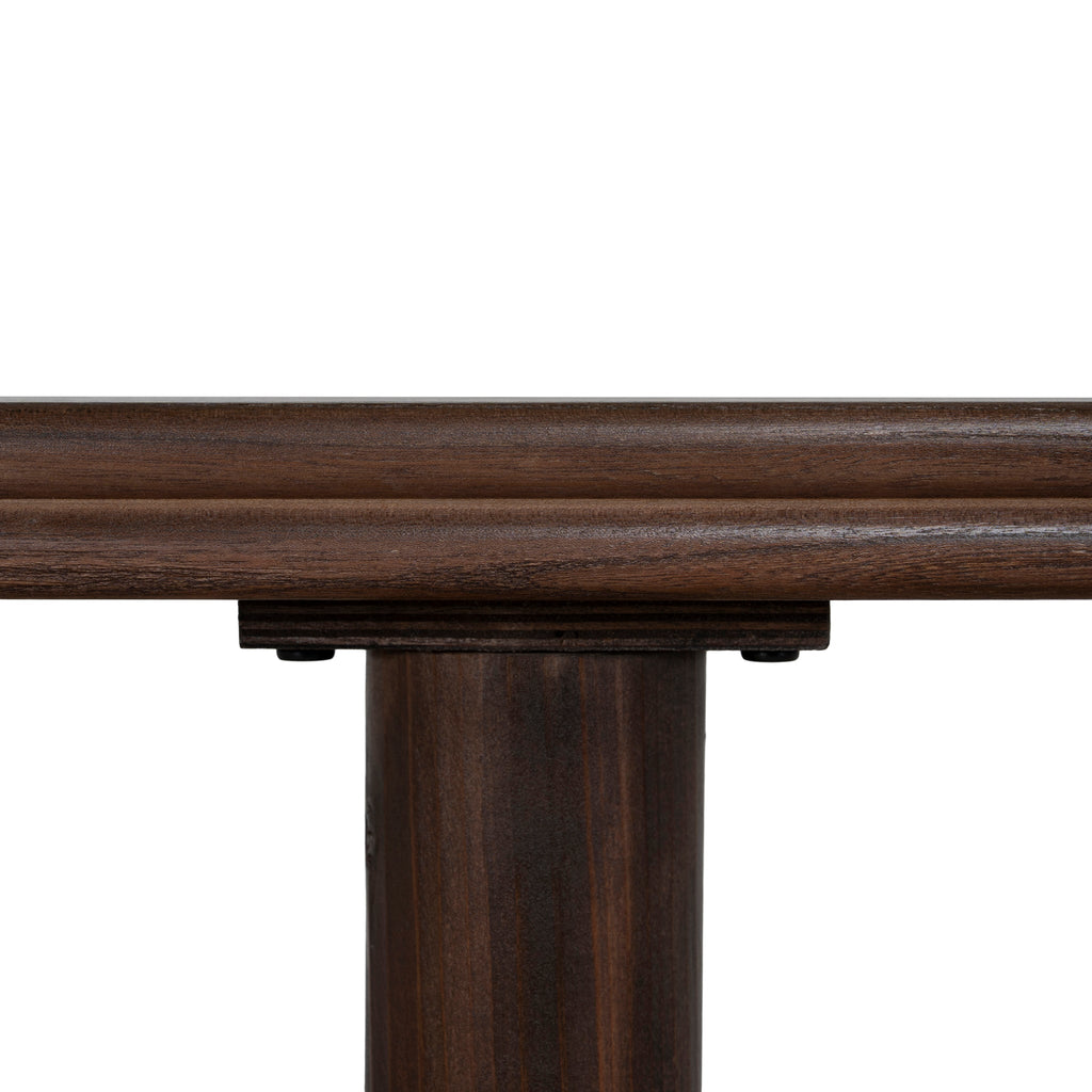 160cm Console Table | Walnut | Myka Home - View 5