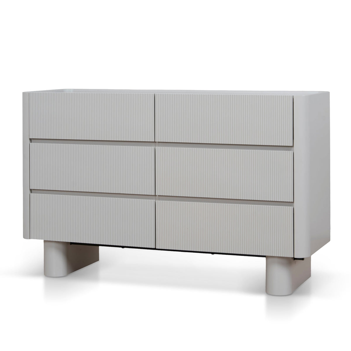 120cm Chest of Drawer | Warm Grey | Myka Home