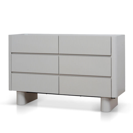 120cm Chest of Drawer | Warm Grey | Myka Home