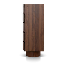 Tallboy Drawer Chest | Walnut | Myka Home