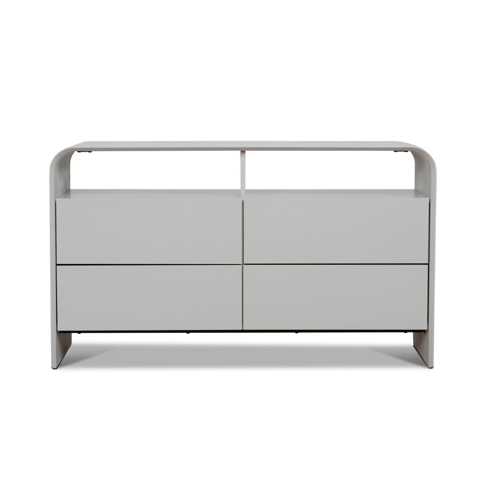 120cm Buffet Unit | Warm Grey | Myka Home - View 2