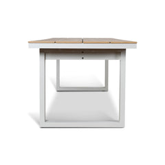 2.3m Sand White Outdoor Dining Table | Natural | Myka Home