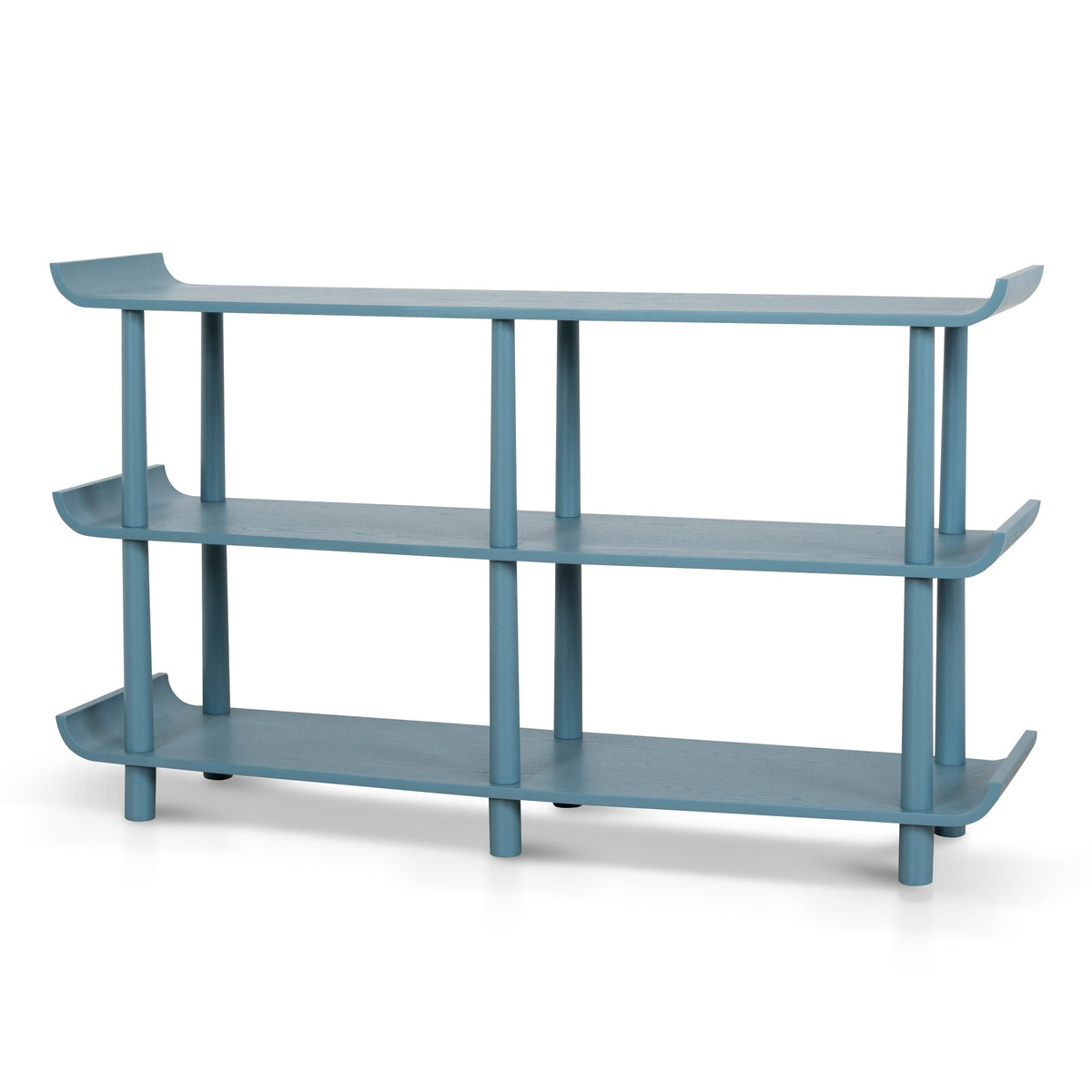 Wooden Shelving Unit | Light Blue | Myka Home