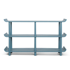 Wooden Shelving Unit | Light Blue | Myka Home