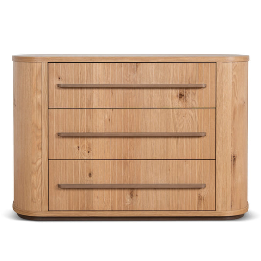 Chest of 3 Drawers | Knotty Oak | Myka Home