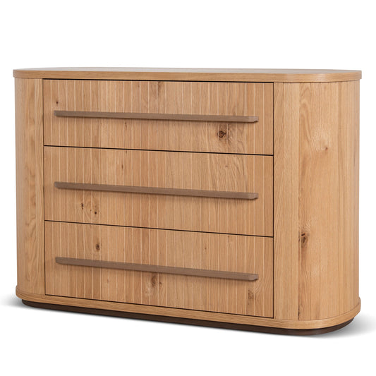 Chest of 3 Drawers | Knotty Oak | Myka Home