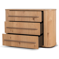 Chest of 3 Drawers | Knotty Oak | Myka Home