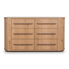 Chest of 6 Drawers | Knotty Oak | Myka Home