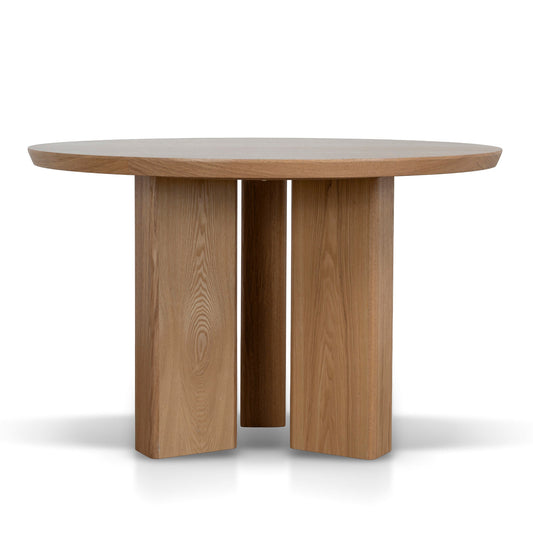 120cm Round Dining Table | Natural | Myka Home