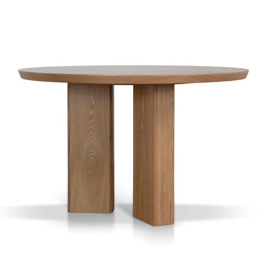 120cm Round Dining Table | Natural | Myka Home