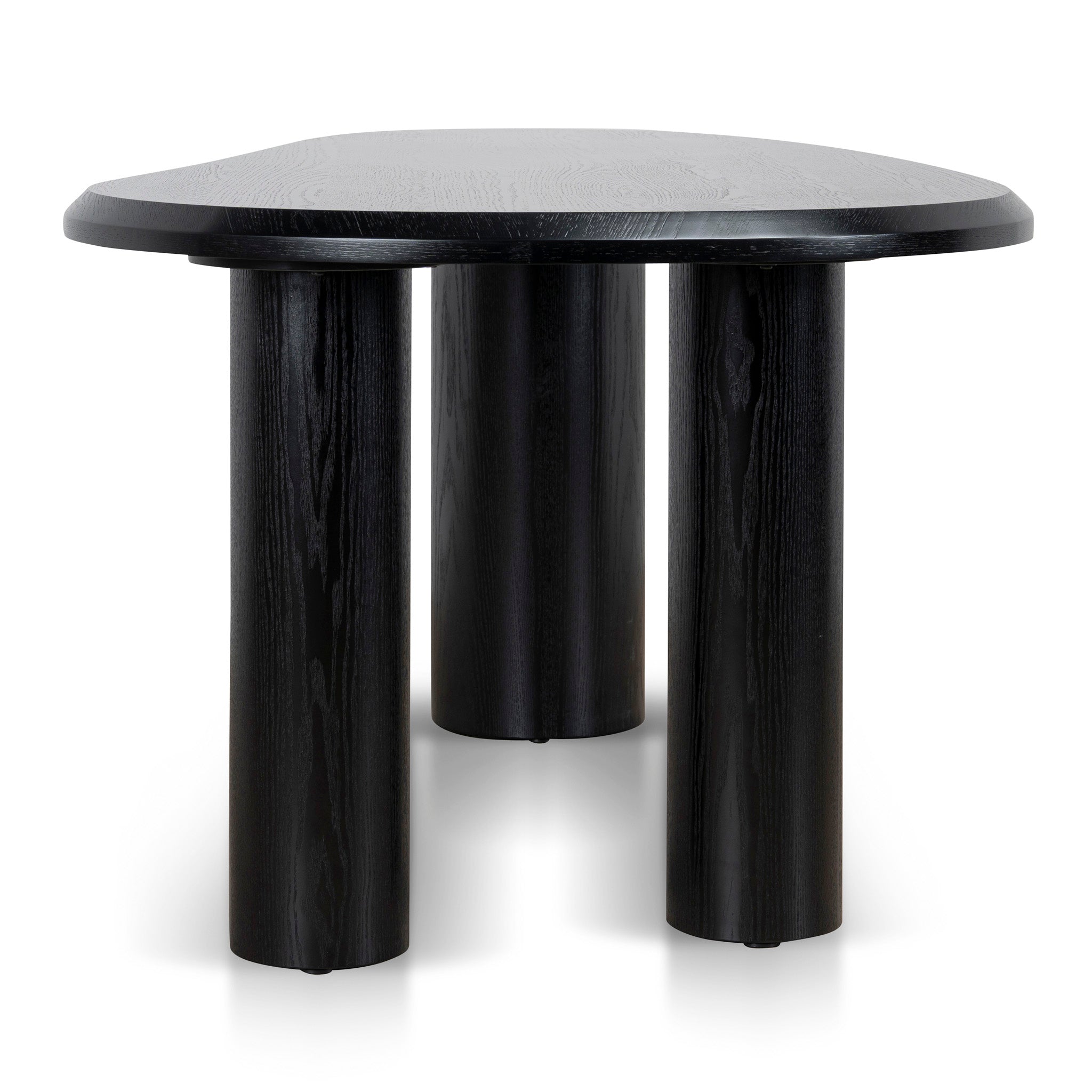 2.1m Oval Dining Table | Full Black | Myka Home - View 4