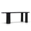 2.1m Oval Dining Table | Full Black | Myka Home