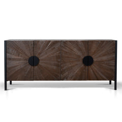 180cm Wooden Buffet Unit | Walnut | Myka Home