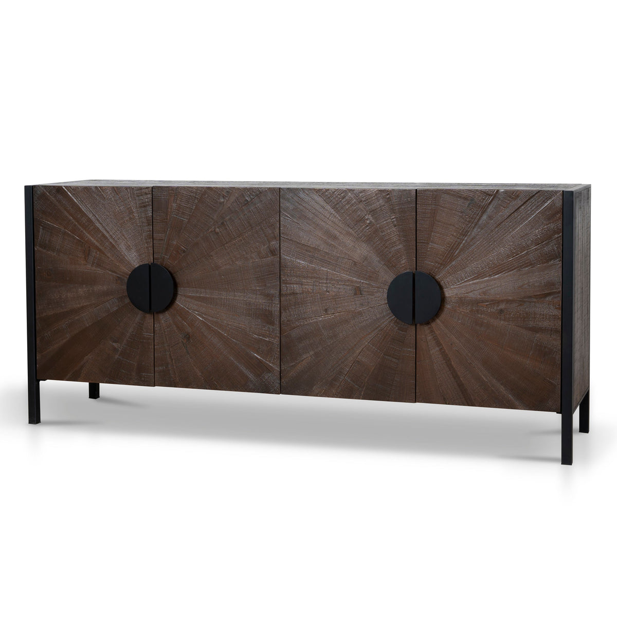 180cm Wooden Buffet Unit | Walnut | Myka Home
