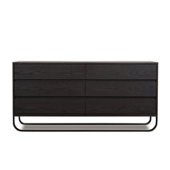 160cm Dresser Unit | Dark Walnut | Myka Home
