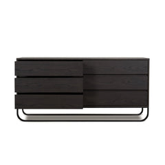 160cm Dresser Unit | Dark Walnut | Myka Home