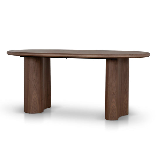 180cm Oval Dining Table | Walnut | Myka Home
