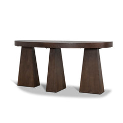 1.7m Console Table | Full Walnut | Myka Home