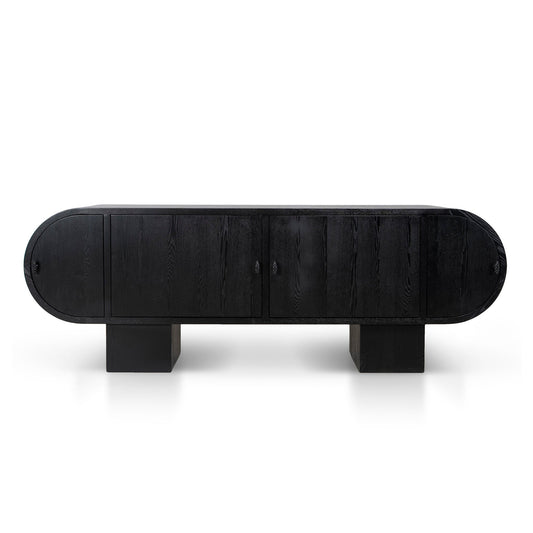 2.2M Sideboard Unit | Full Black | Myka Home