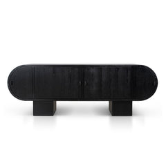 2.2M Sideboard Unit | Full Black | Myka Home