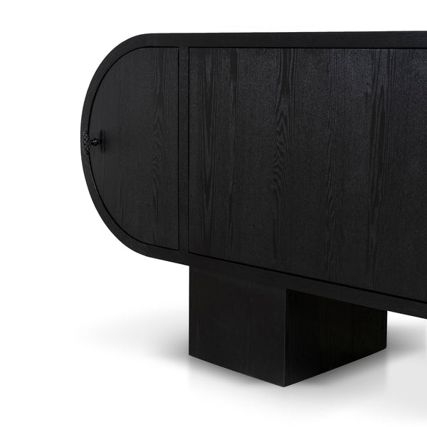 2.2M Sideboard Unit | Full Black | Myka Home