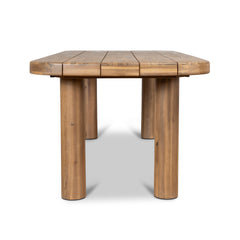 2.5m Outdoor Dining Table | Natural | Myka Home