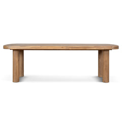 2.5m Outdoor Dining Table | Natural | Myka Home