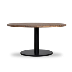 1.4m Round Outdoor Dining Table | Natural | Myka Home