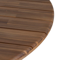 1.4m Round Outdoor Dining Table | Natural | Myka Home