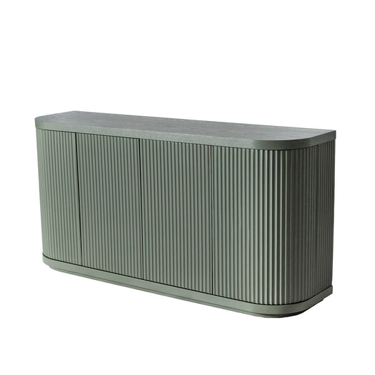 1.6M Veneer Top Buffet Unit | Sage Green | Myka Home